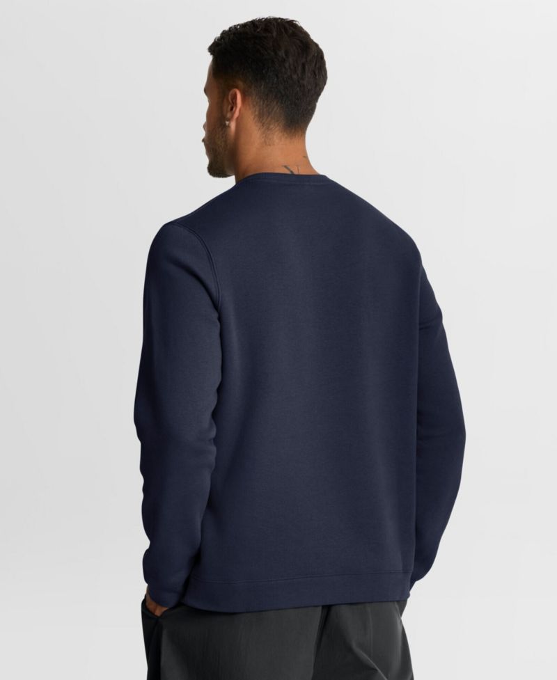Men's Navy Auburn Tigers 2026 Sideline Club Sweatshirt