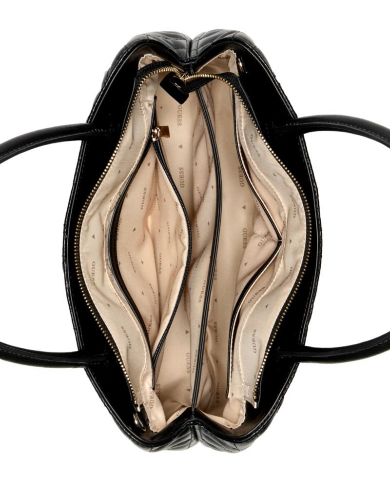 Edita Three Compartment Medium Satchel Handbag