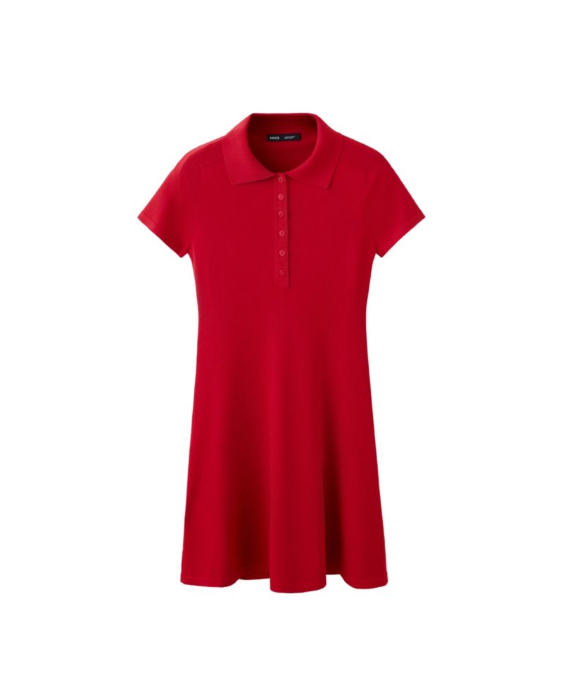 Women's Polo A-Line Mini Dress