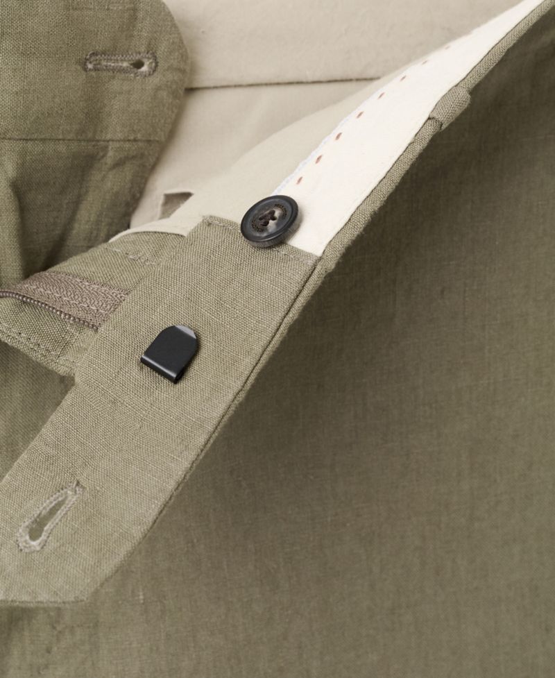 Men's Cargo Linen 9.06" Bermuda Shorts