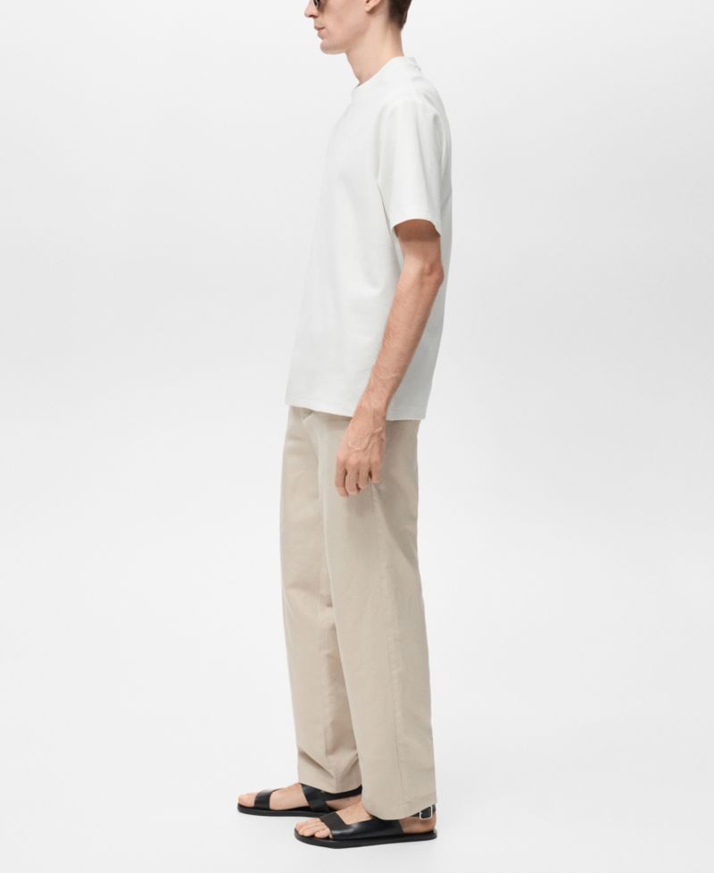 Men's Regular-Fit Textured T-Shirt