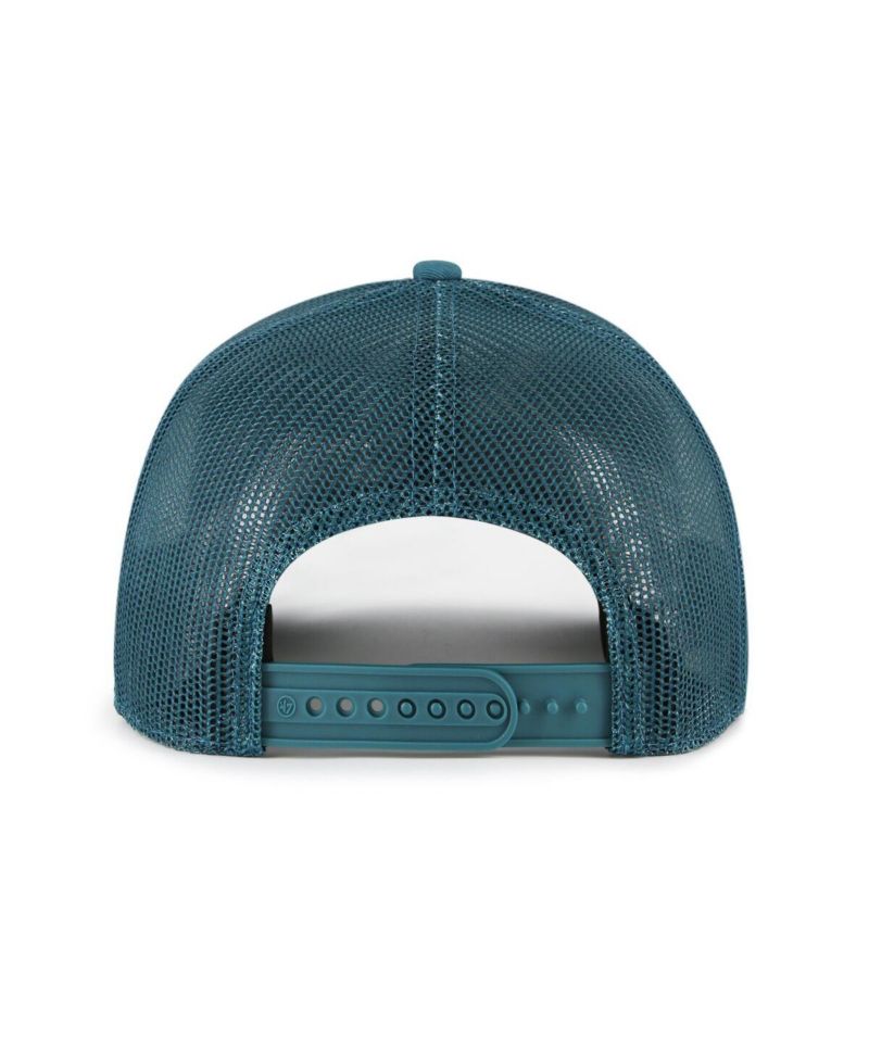 Men's Teal Boston Red Sox Contemporary Hitch Adjustable Trucker Hat