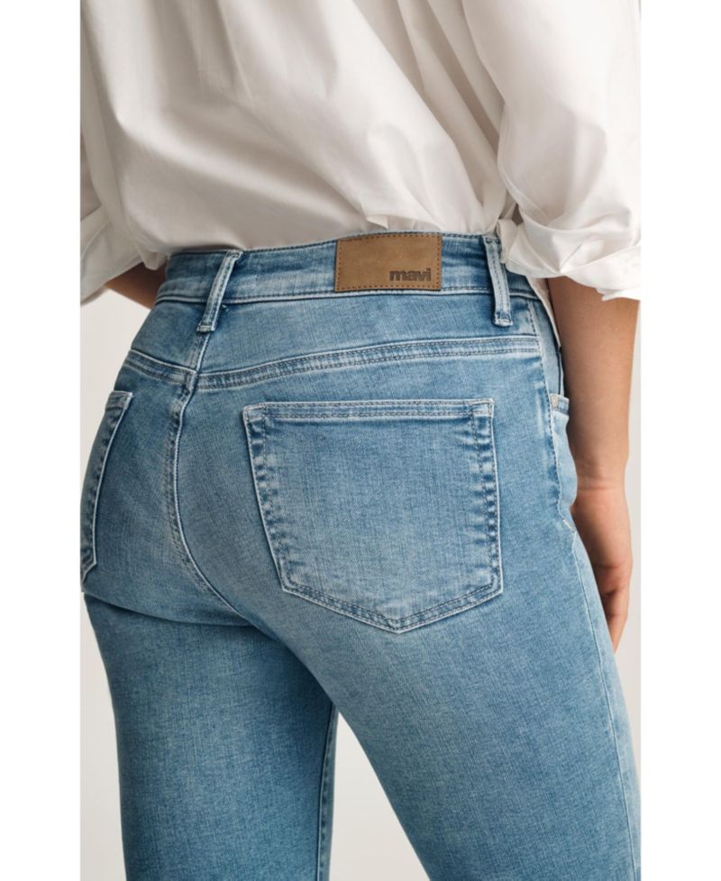 Women's Sydney High Rise Flare Flare In Mid Blue Feather Blue