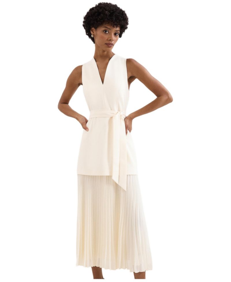 Women's Pia Pleated Midi Dress