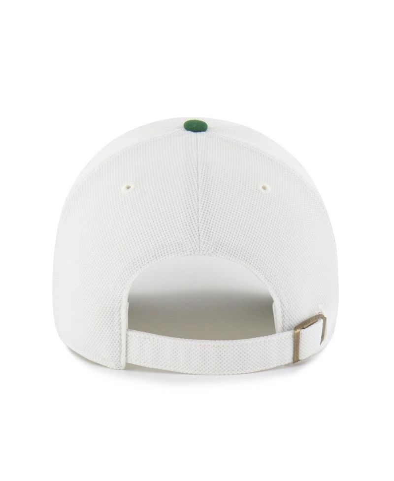 Men's Cream/Green New York Jets Pique Patch Clean Up Adjustable Hat