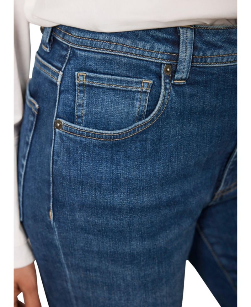 Women's Sculpting Mid-Rise Skinny Ankle-Length Denim Jeans