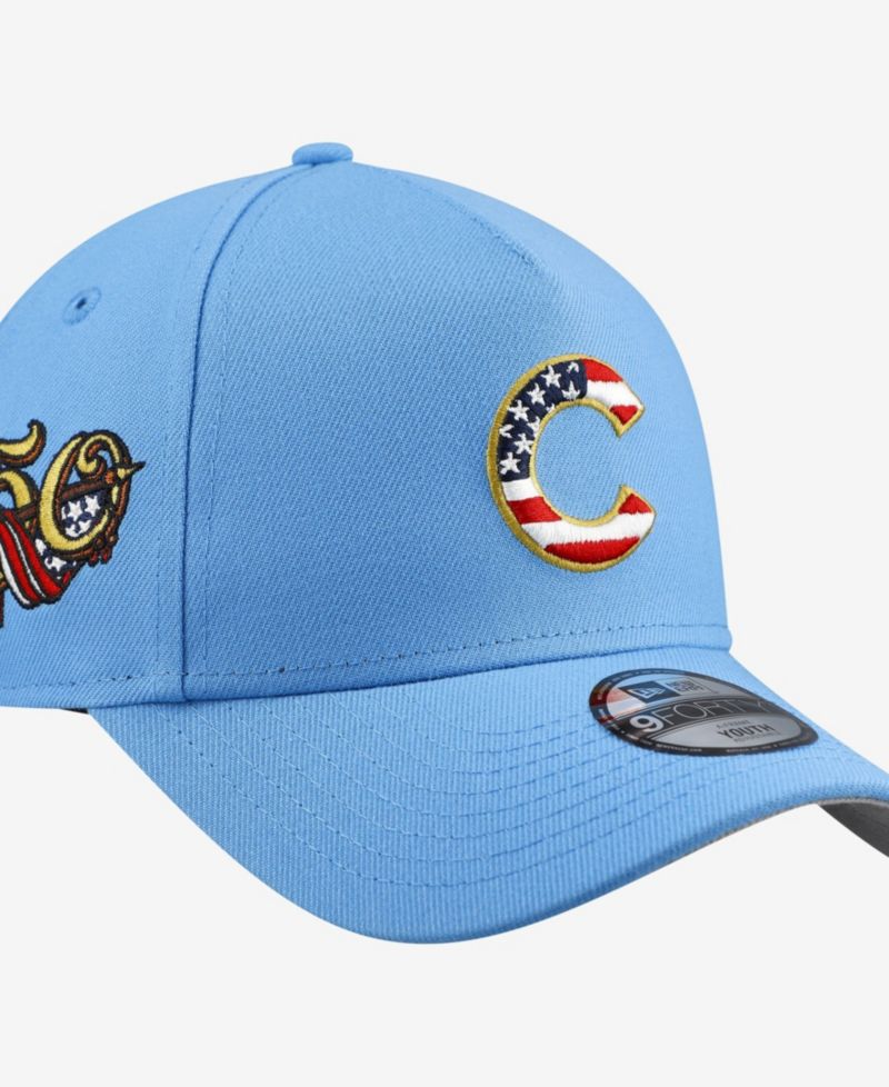Boys and Girls Chicago Cubs Celebrate America's 250th 9FORTY A-Frame Adjustable Hat