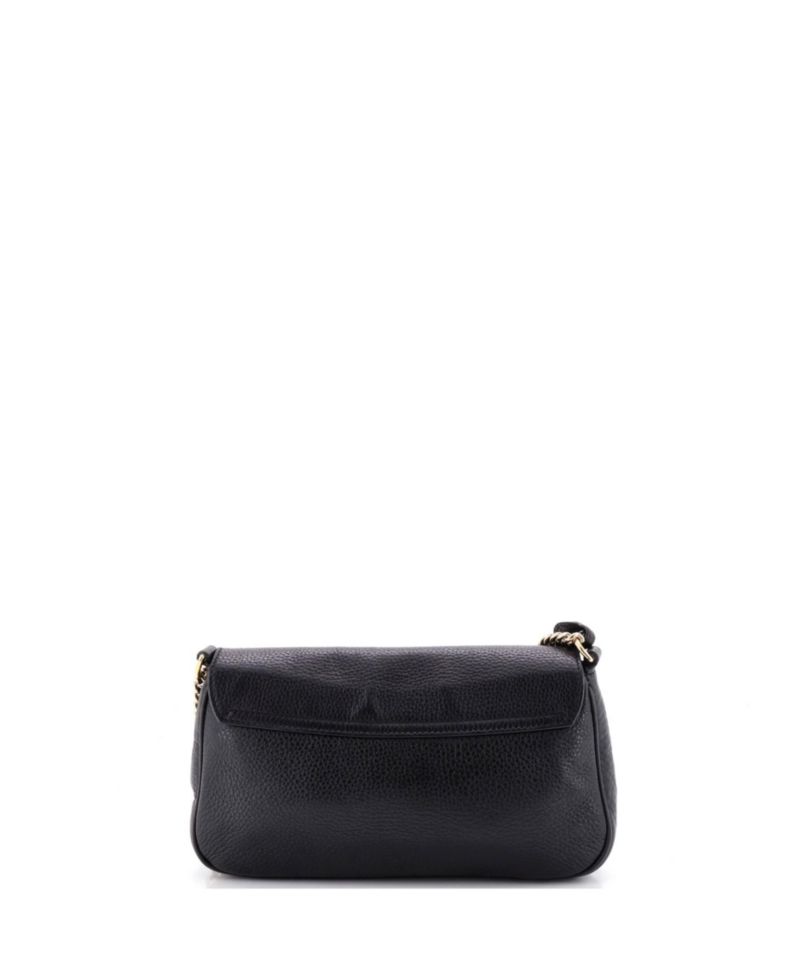 Medium Soho Chain Crossbody Bag Leather