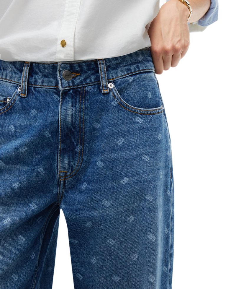 Women's American Icons High-Rise Wide-Leg Jeans