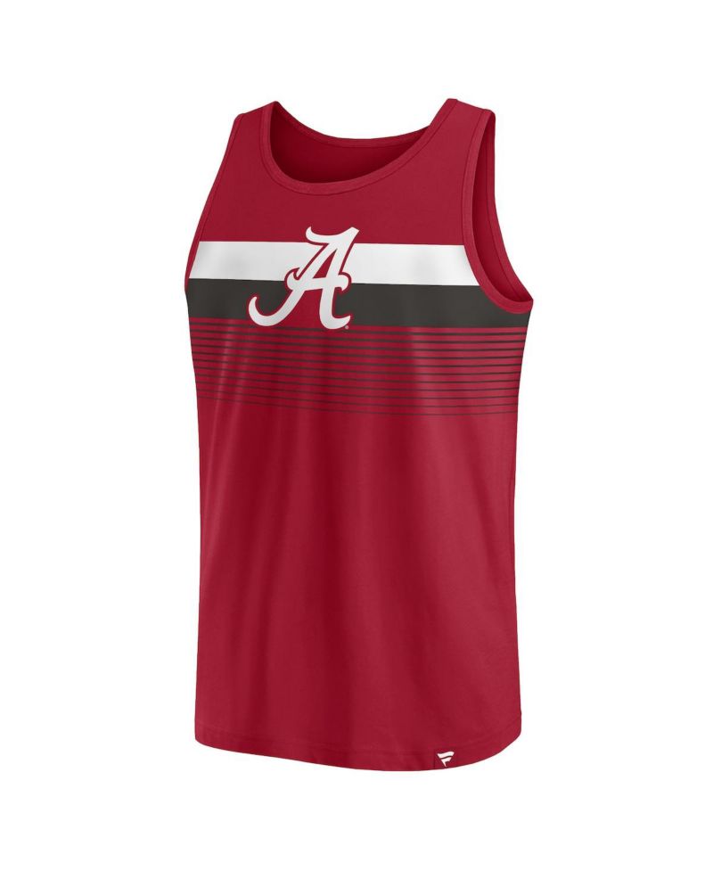 Branded Men's Crimson Alabama Crimson Tide Wild Game Tank Top
