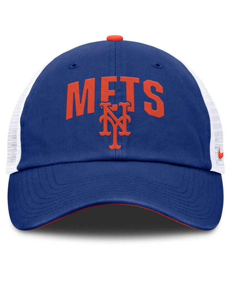 Men's Royal New York Mets Primetime Club Adjustable Trucker Hat