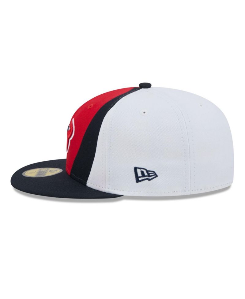 Men's Red/Navy Houston Texans Shock 59FIFTY Fitted Hat