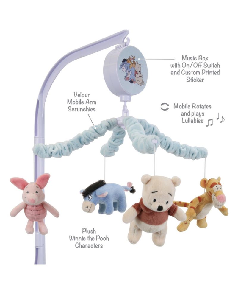 Winnie the Pooh and Friends Musical Rotating Crib Mobile
