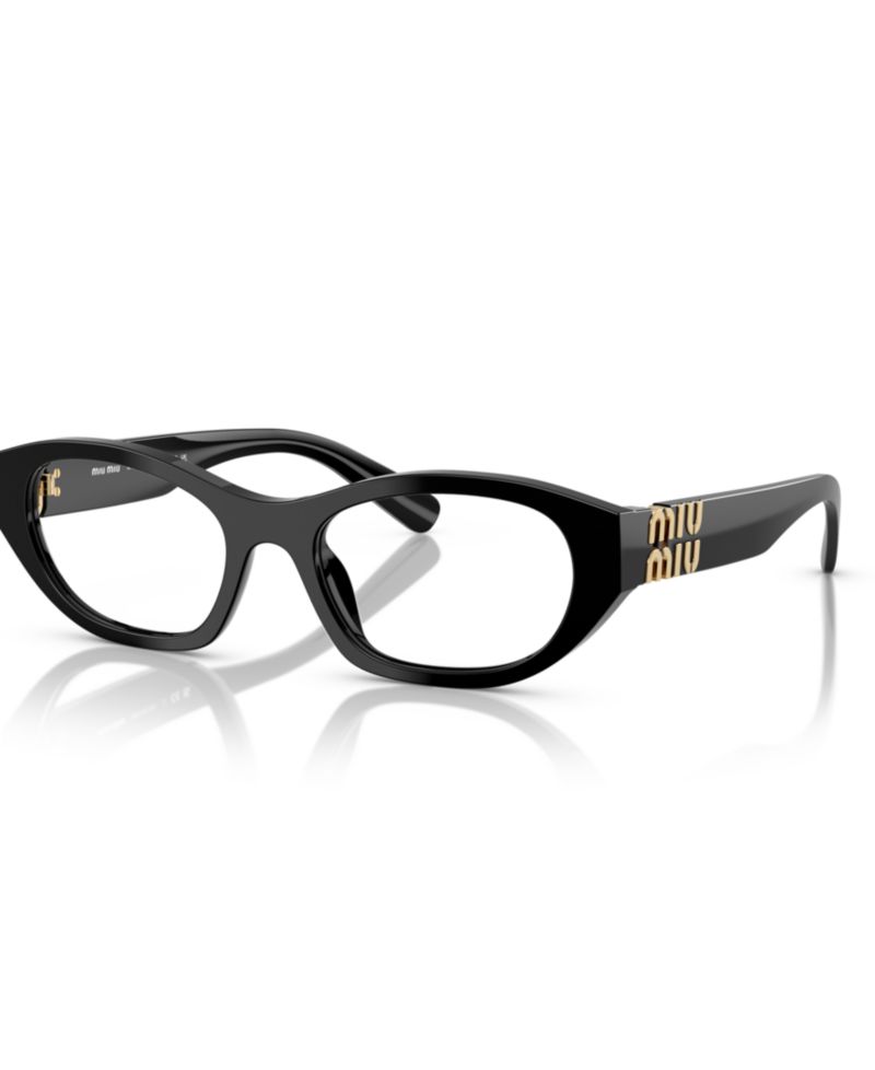 Woman Irregular Plastic MU 03WVF Eyeglasses