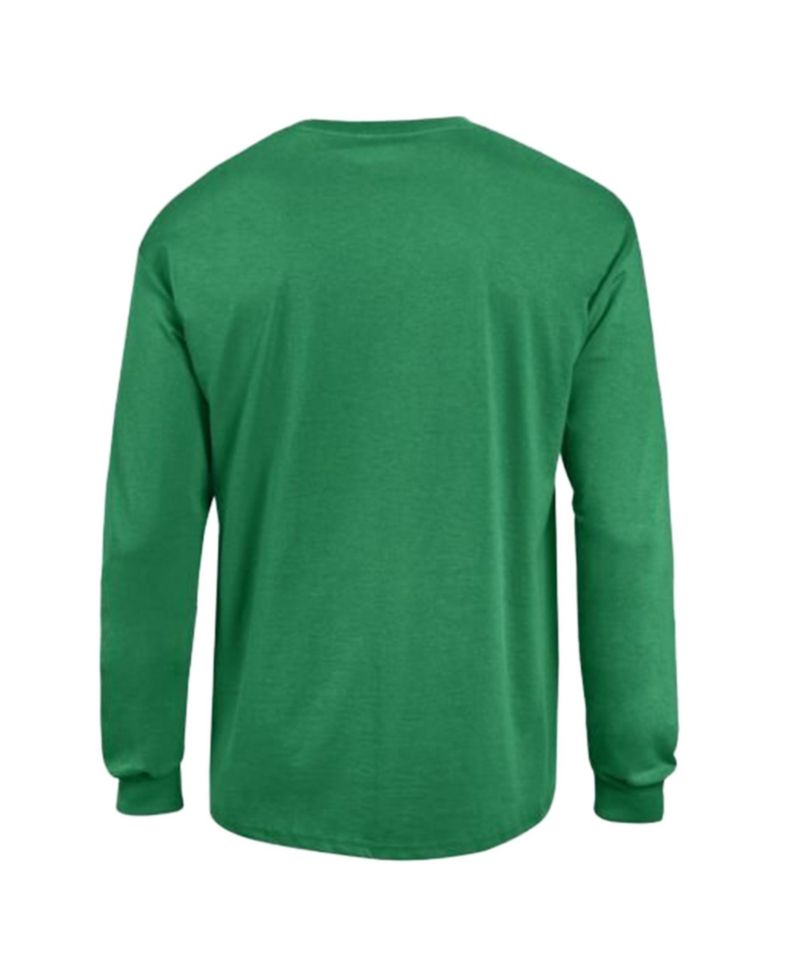 Men's Kelly Green Philadelphia Eagles Arch Over Logo Long Sleeve T-Shirt
