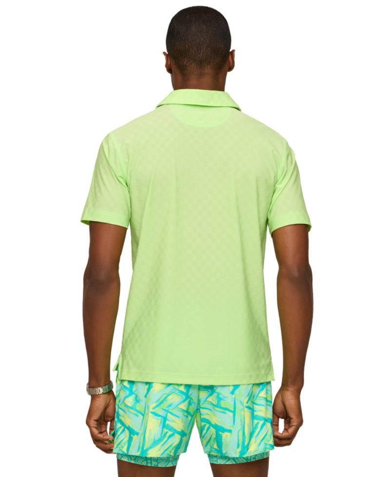 Men's Vanna Textured Performance Polo Shirt