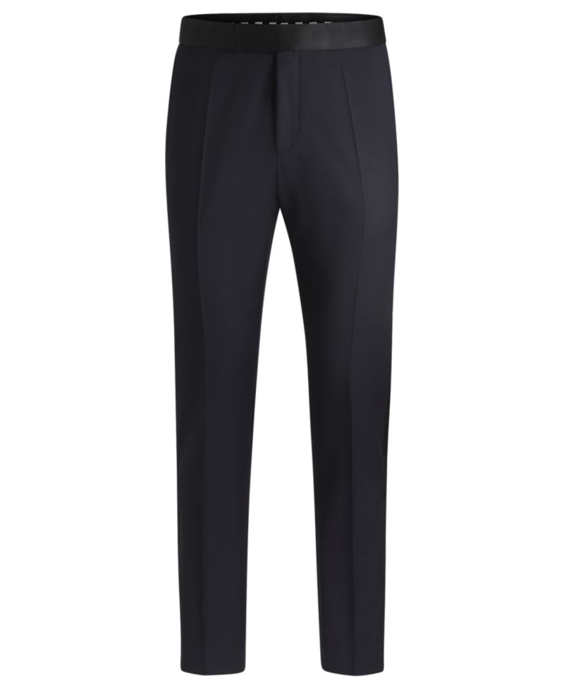 Men's Slim-Fit Tuxedo Trousers