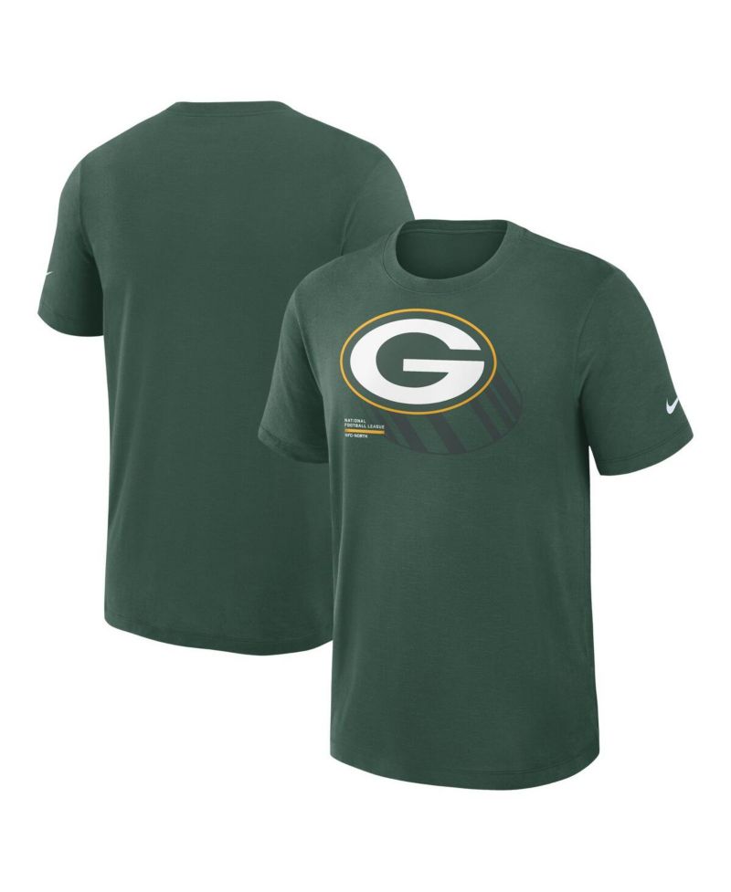 Men's Green Bay Packers Left End Run Slub Performance T-Shirt