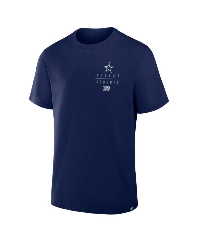 Men's Navy Dallas Cowboys Passing Pocket Legacy T-Shirt