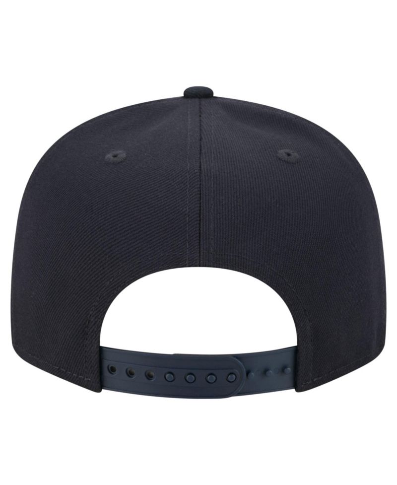 Men's and Women's Navy Team USA Country Patch 9FIFTY Snapback Hat