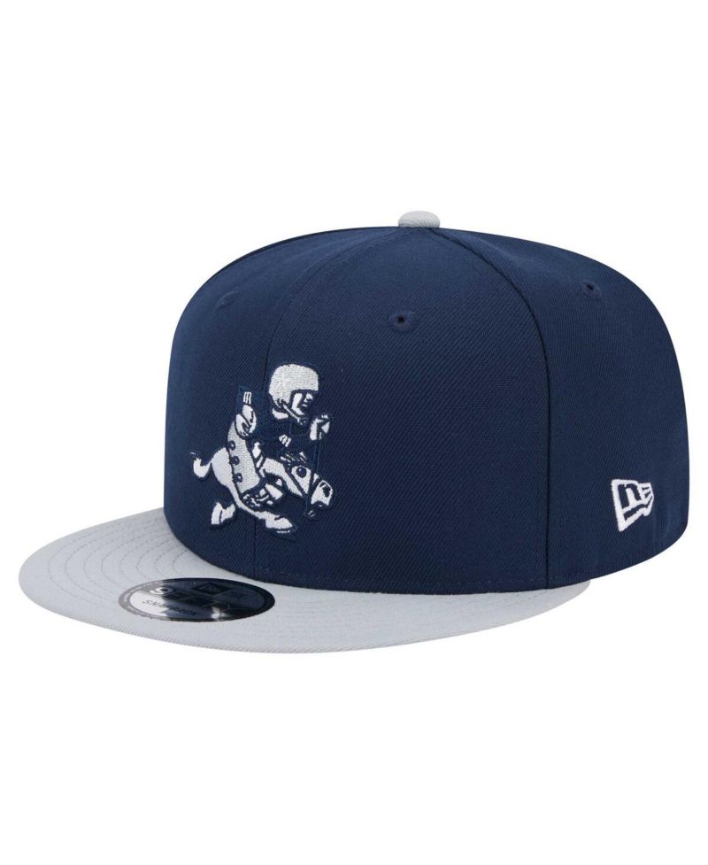 Men's Navy/Gray Dallas Cowboys Main 9FIFTY Snapback Hat