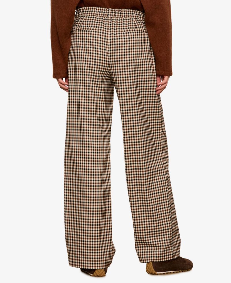 Women's Eloise Mid-Rise Wide-Leg Trouser