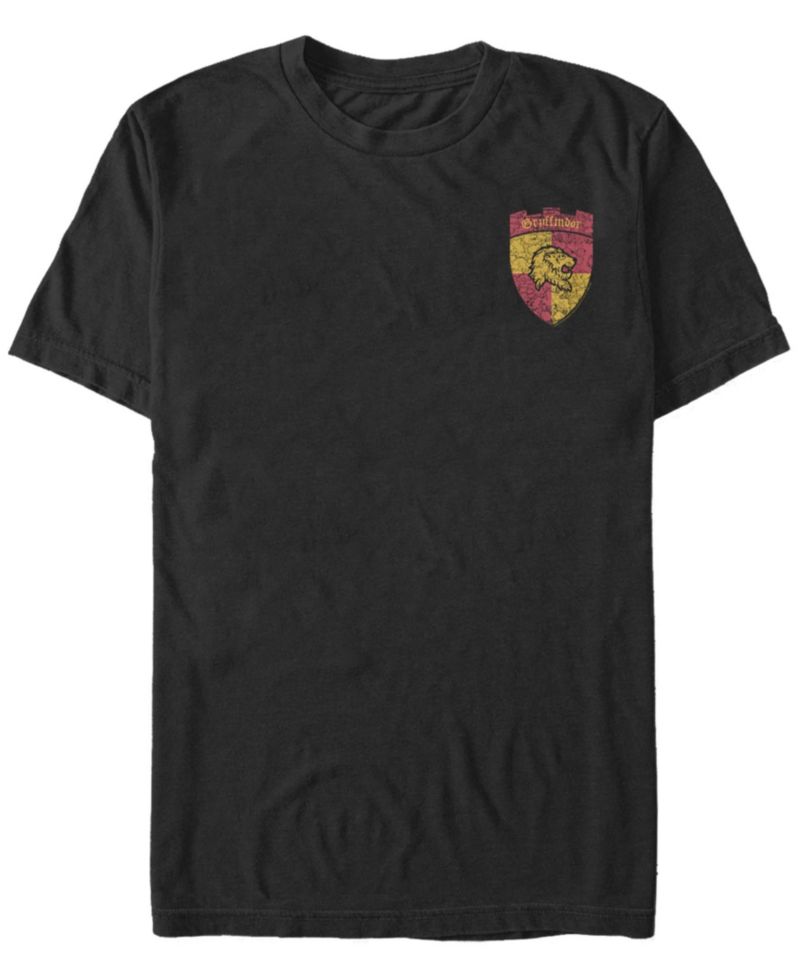 Men's Gryffindor Shield Short Sleeve Crew T-shirt