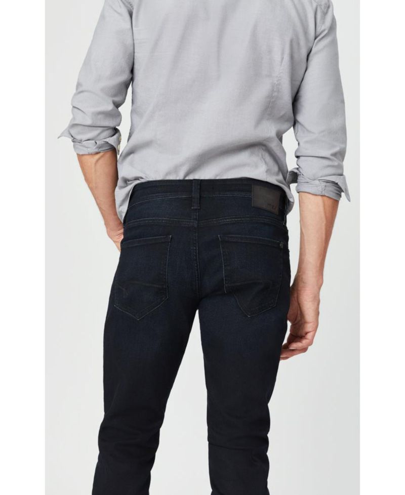 Men's Jake Regular Rise Skinny Leg In Dark Indigo Williamsburg