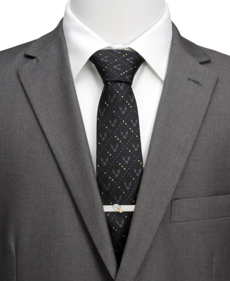 Men's Golden Snitch Silk Tie