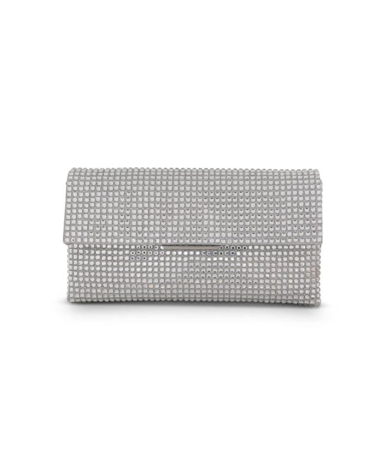 Woman's Jayden Fully Crystal Mini Envelope Clutch