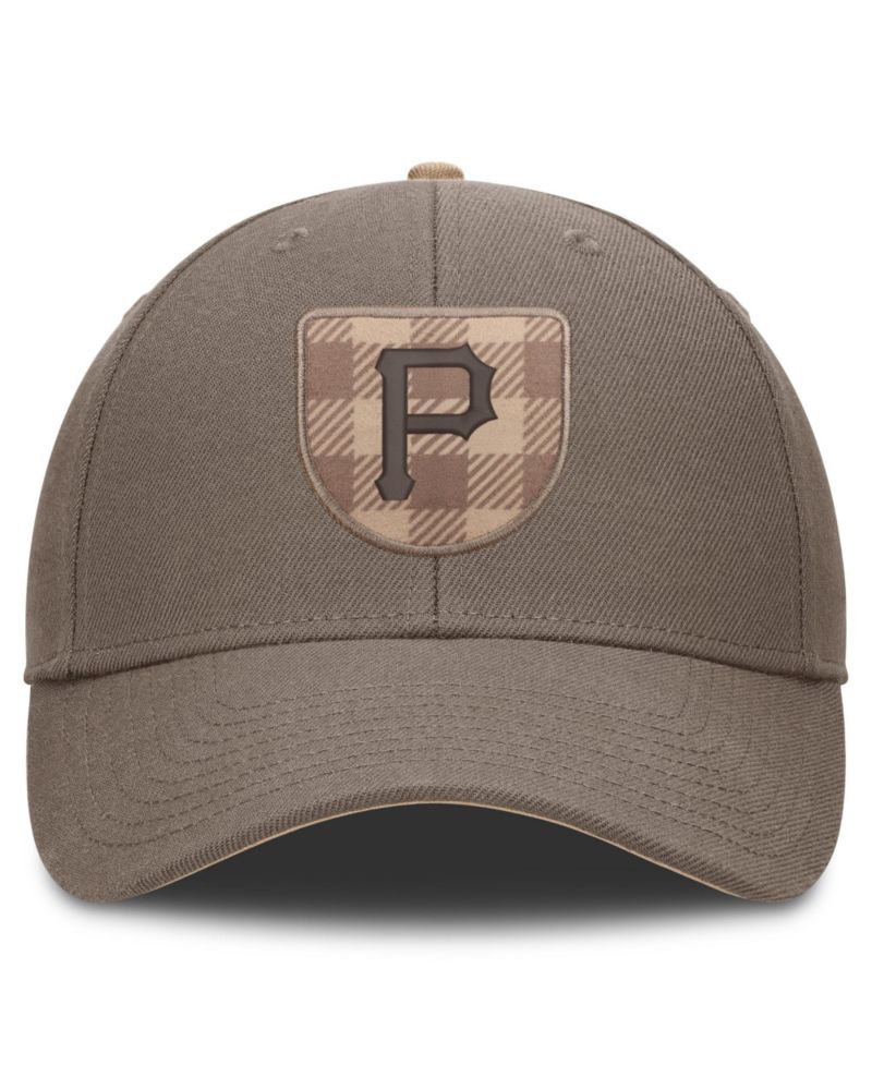 Men's Brown Pittsburgh Pirates Statement Rise Adjustable Hat