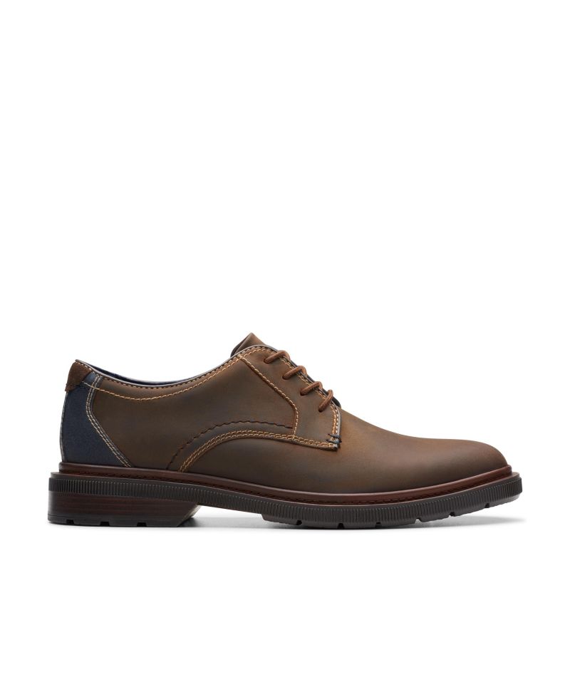 Men's Collection Burchill Derby Lace Up Dress Shoe