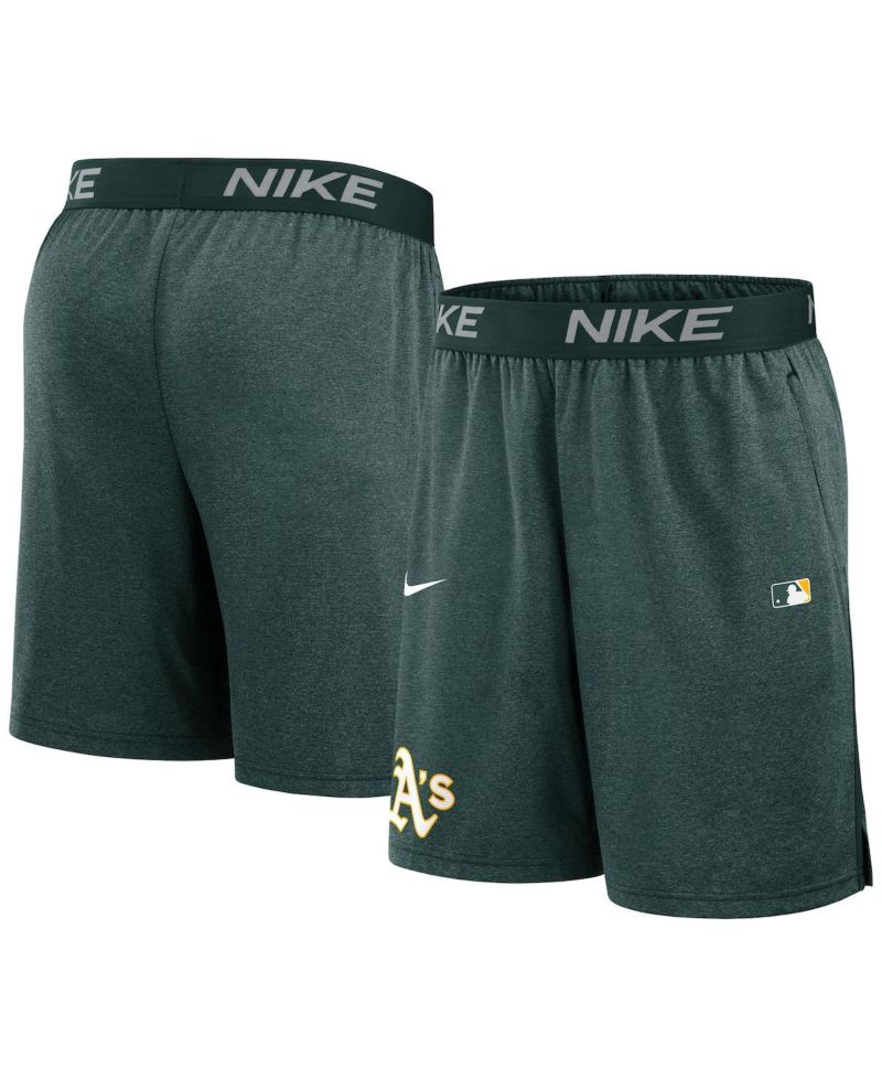 Men's Green Athletics Authentic Collection Performance Knit Shorts
