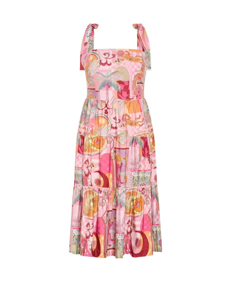 Women's Elessia Print Midi Dress