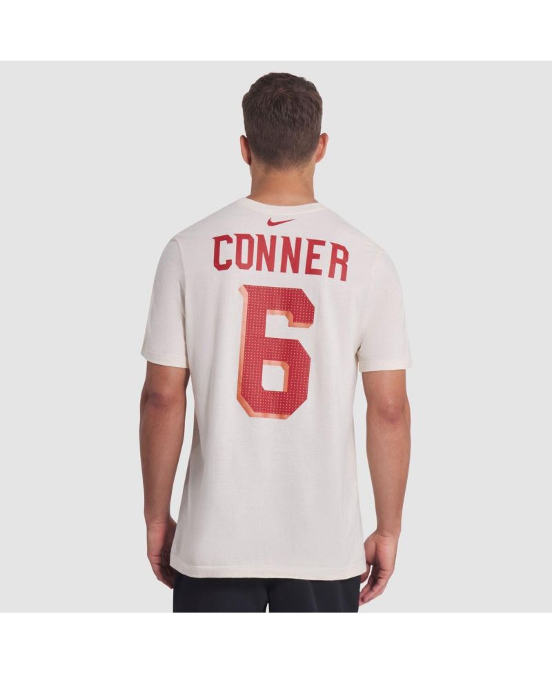 Men's James Conner Natural Arizona Cardinals 2025 Rivalries Collection Player Name & Number T-Shirt