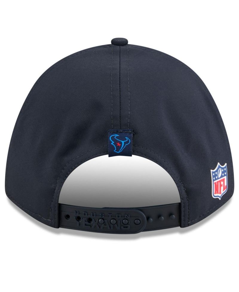 Men's Navy Houston Texans 2025 Sideline H-Town M-Crown 9FORTY Adjustable Hat