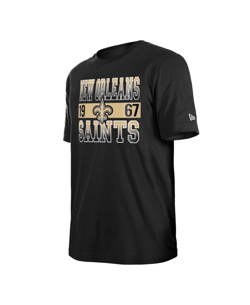 Men's Black New Orleans Saints City Team T-Shirt