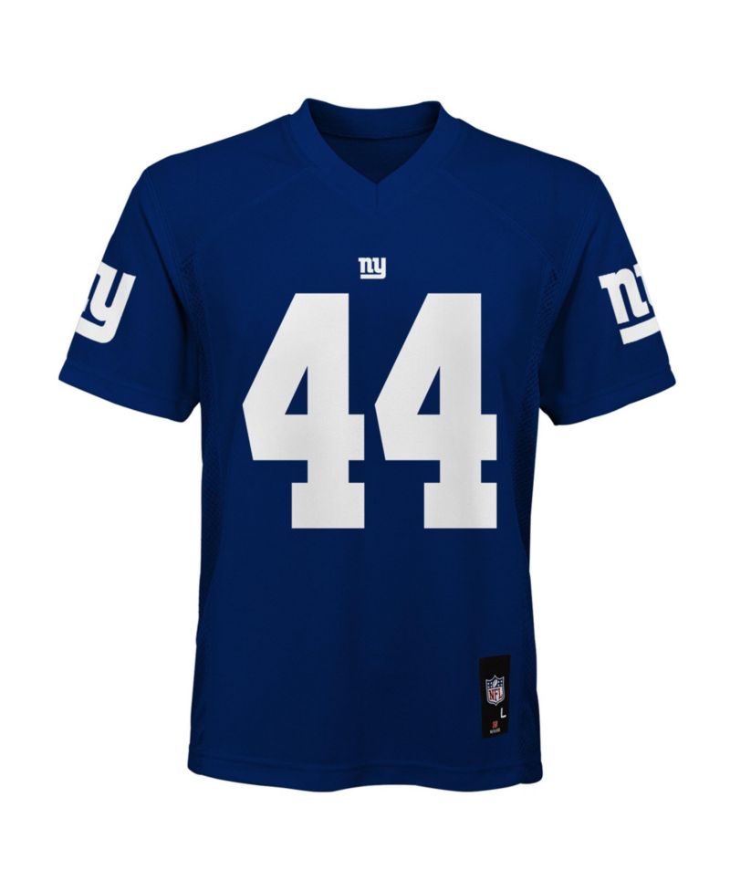 Big Boys and Girls Cam Skattebo Royal New York Giants Replica Jersey