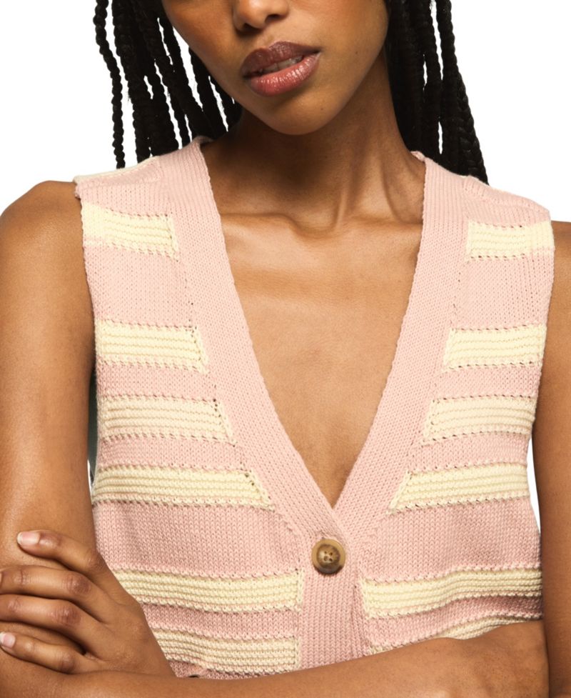 Women's Sleeveless V-Neck Sweater Vest