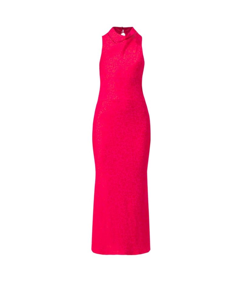 Women's Halter Neck Sleeveless Maxi Dress