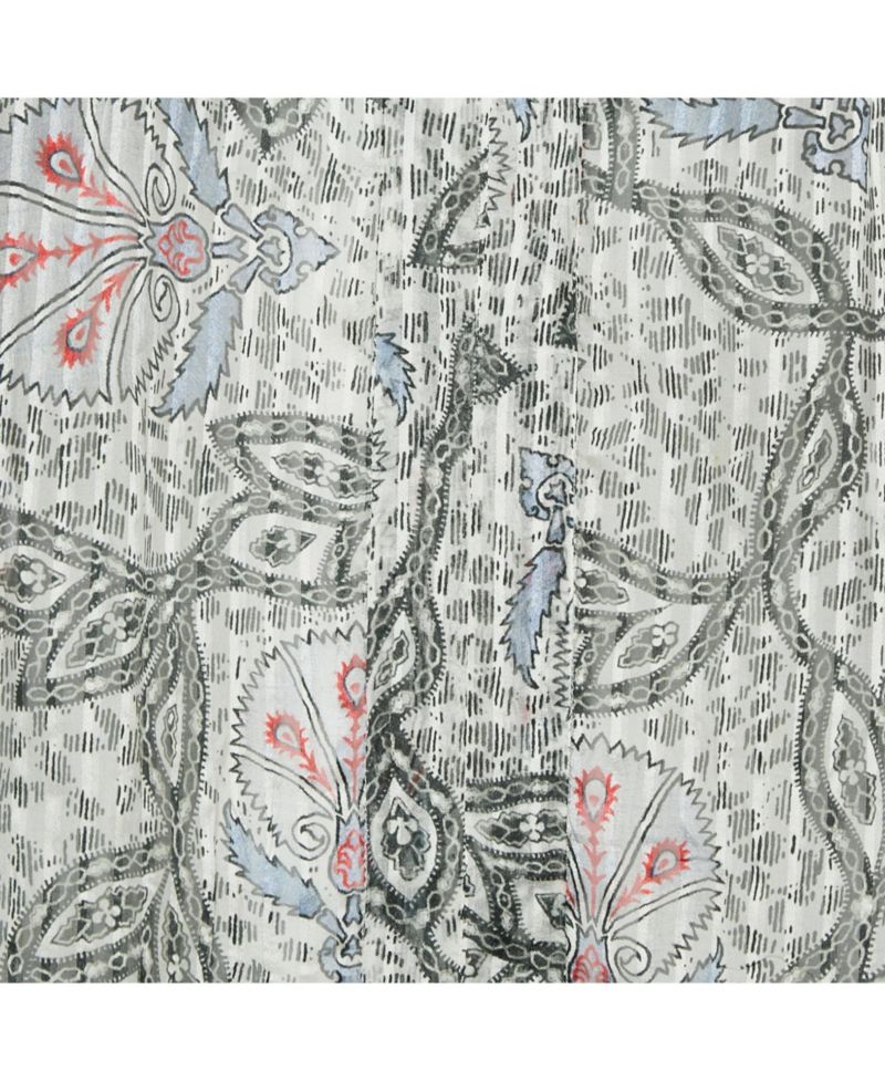 Women's Printed Silk Blouse