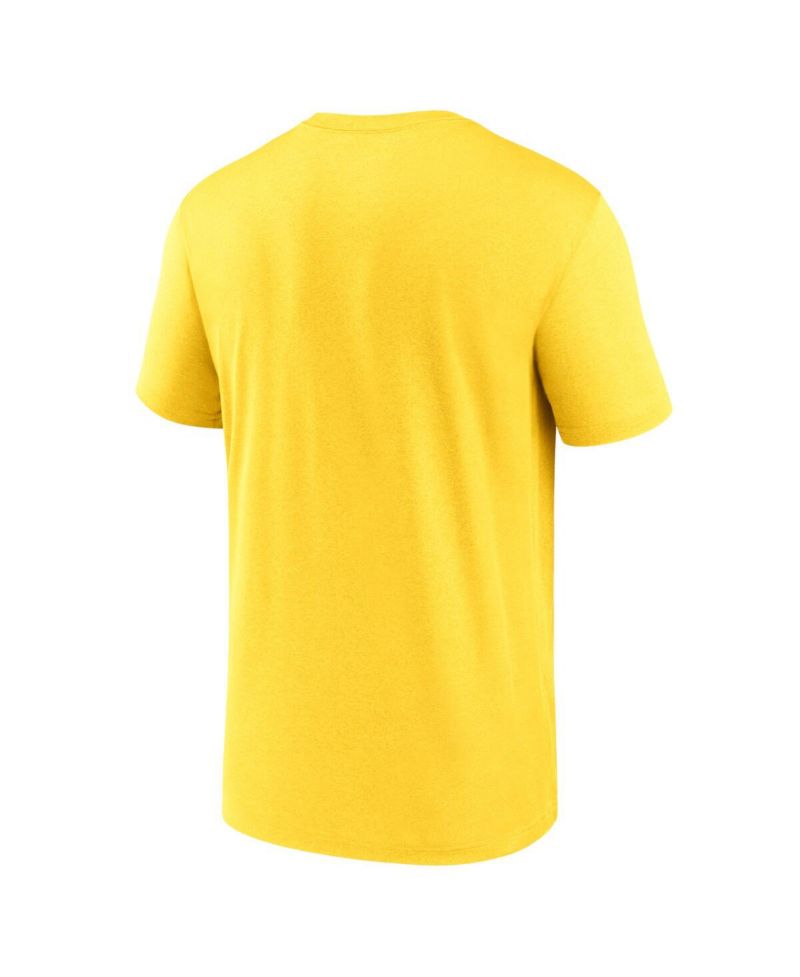 Men's Gold Los Angeles Rams Primetime Legend Icon Performance T-Shirt