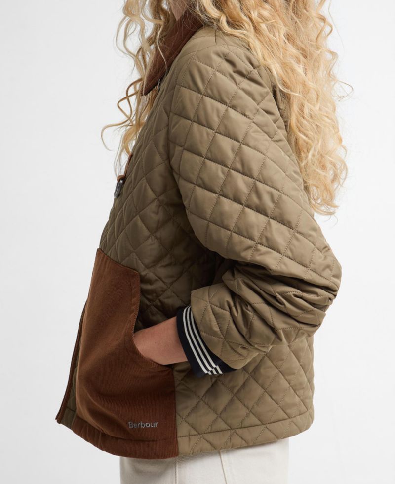 Women's Aylesby Quilted Front-Zipper Jacket