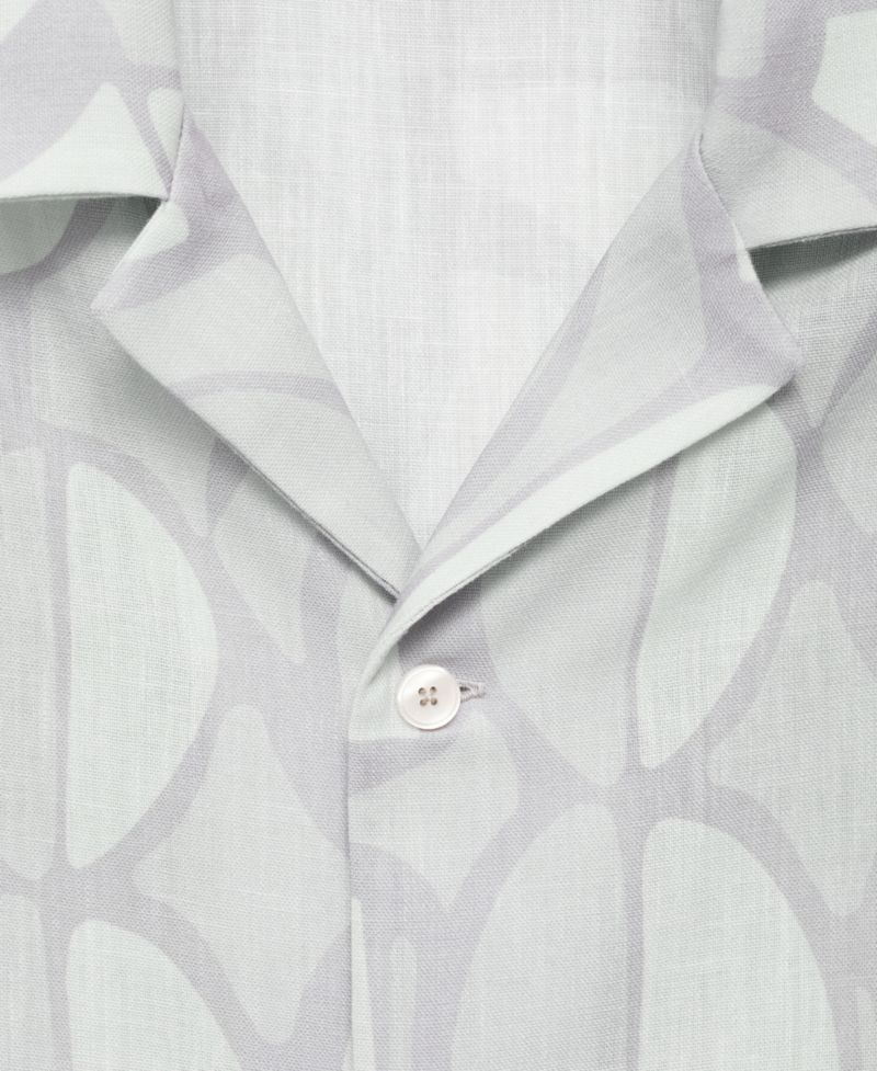 Men's Printed Short-Sleeved Shirt