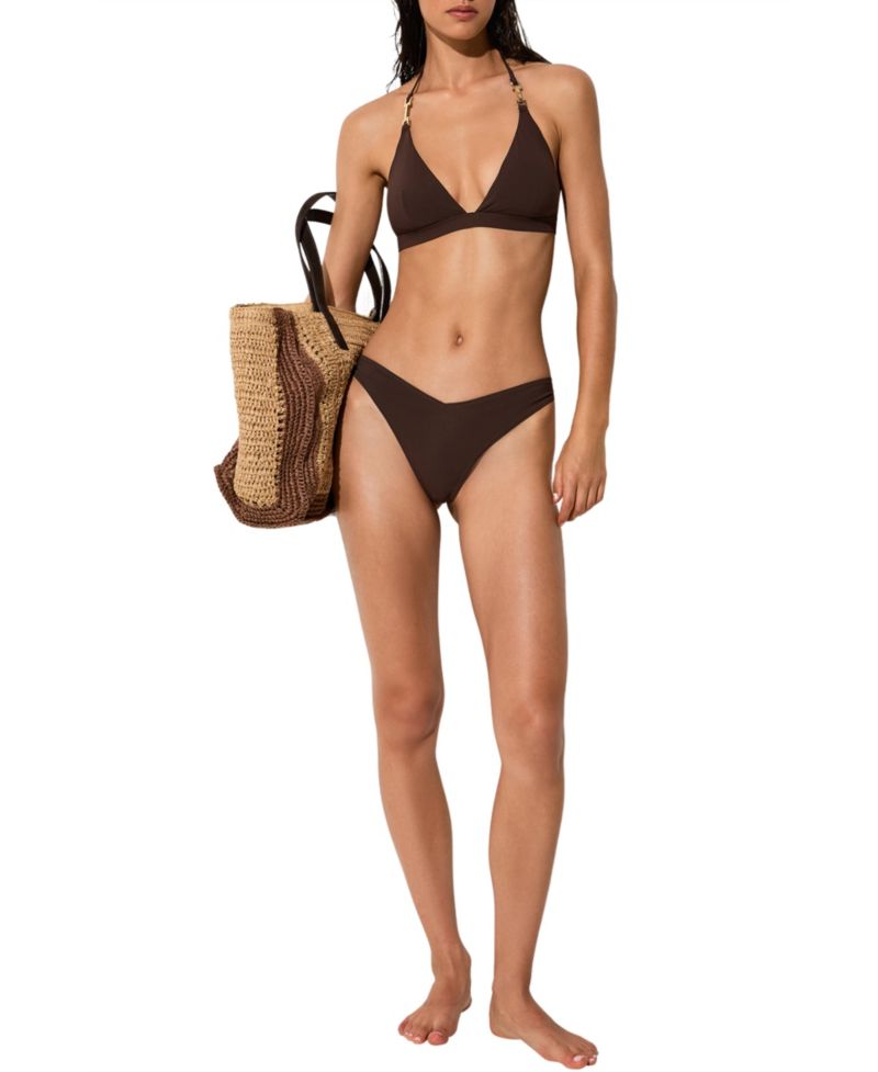 Women's Riah Triangle Halter-Neck Bikini Top