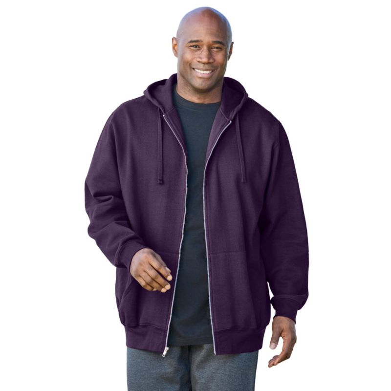 Men's Fleece Zip-Front Hoodie