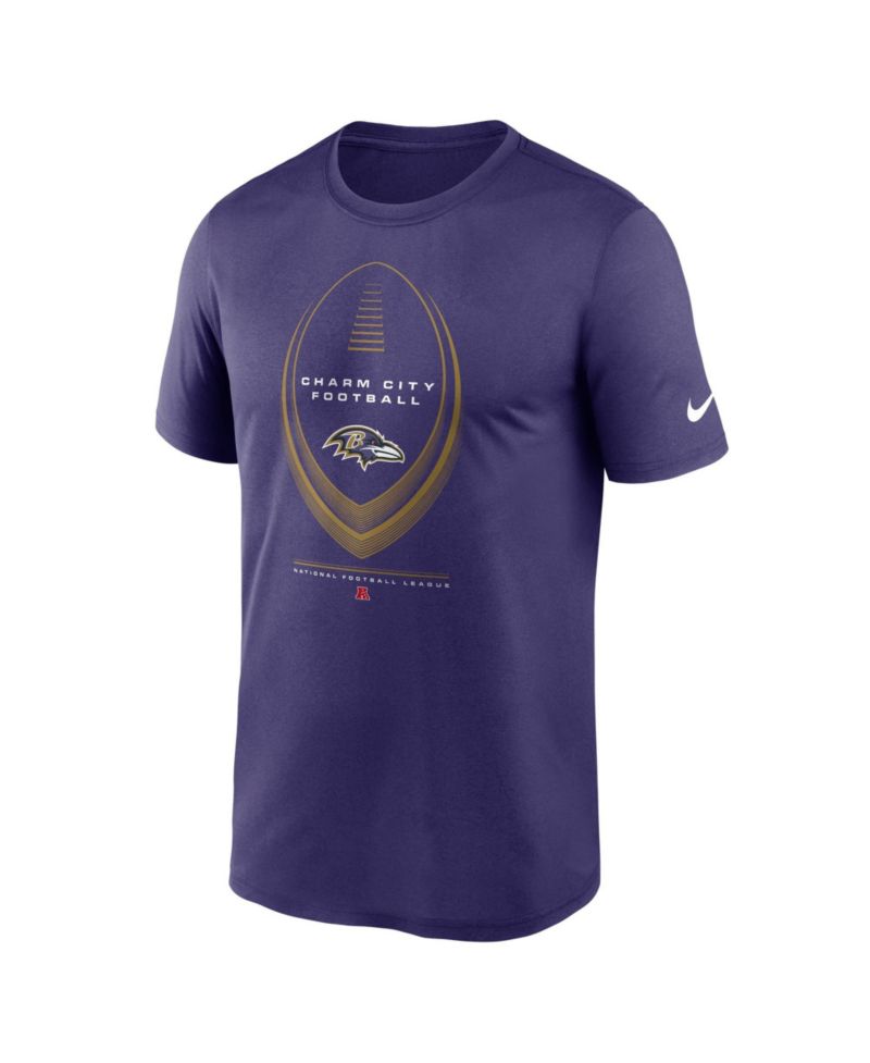 Men's Purple Baltimore Ravens Legend Icon Dri-FIT T-Shirt