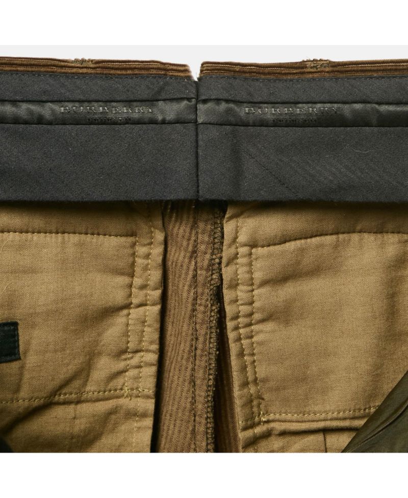 Women's Prorsum Khaki Green Corduroy Pants