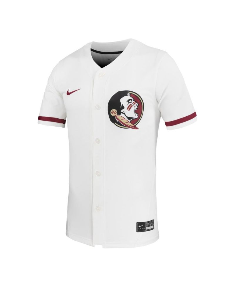 Men's and Women's White Florida State Seminoles Replica Softball Jersey