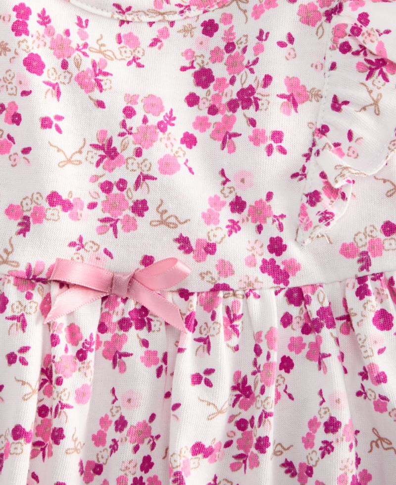 Baby Girls' 0M-24M Floral-Print Skirted Sunsuit